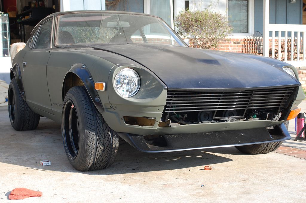 Classic European Front Spoiler, Fiberglass, 70-8/74 240Z-260Z, Euro 260Z*